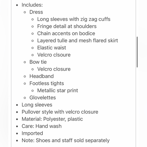 Spirit Halloween Kids Dark Ringmaster Costume Girls Lg 12-14 complete EUC - Picture 6 of 7